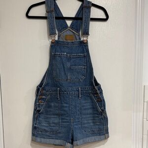 American Eagle Outfitters Blue Denim Overalls